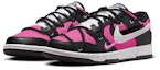 Lookbook 【定制球鞋】Nike Dunk Low 多色Swoosh 低帮 板鞋 女款 螢光粉