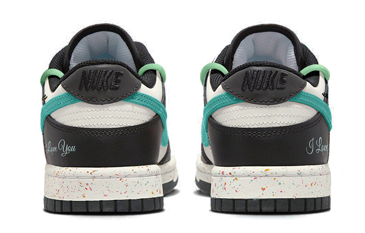Shop (W) ナイキ ダンク LOW マルチスウッシュ 黒緑 (Nike Dunk LOW Multi Swoosh Black Green) FD4623-131(TeamK-三钩黑绿)