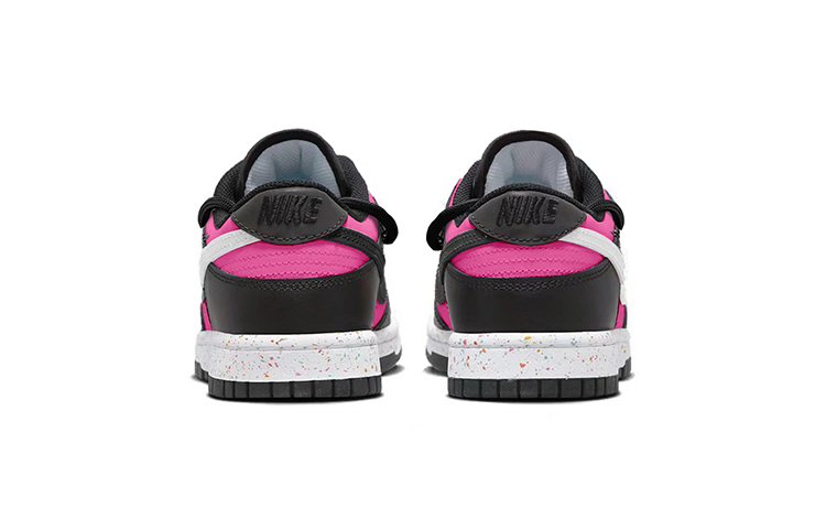 Shop (W) [Zapatos Personalizados] Nike Dunk Low 'Swoosh Multicolor Rosa Flúor' FD4623-131(TeamY-女款三勾荧光粉)