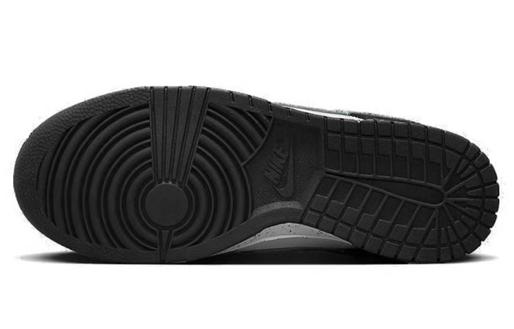 Shop (W) [Kasut Custom] Nike Dunk Low 'Panda Berbilang Warna Swoosh' FD4623-131(TeamY-女款胖达熊猫黑白)