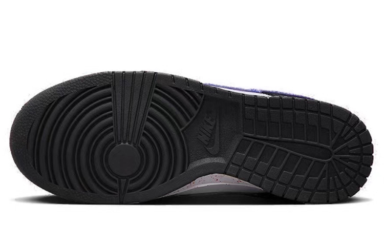 Purchase (W) [Kasur Custom] Nike Dunk Low 'Multi-Warna Swoosh Yuni Ungu' FD4623-131(TeamY-女款三勾薄荷紫黑白)