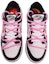 Purchase 【訂製球鞋】Nike Dunk 低筒多彩Swoosh 活力三勾 解構 低筒 滑板鞋 女款 黑白粉