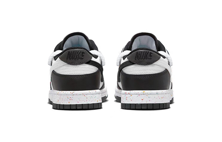 Purchase (W) [Kasut Custom] Nike Dunk Low 'Panda Berbilang Warna Swoosh' FD4623-131(TeamY-女款胖达熊猫黑白)