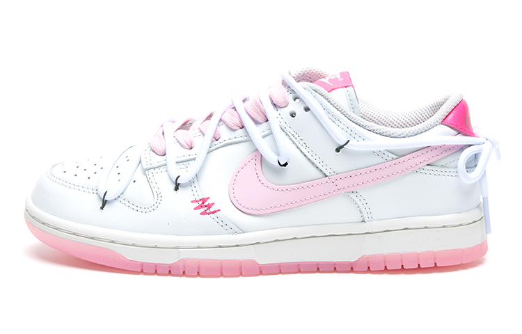 Buy (W) 나이키 덩크 로우 '네온 엔젤 핑크-화이트' (커스텀) FN3451-161(Team15-霓虹天使)