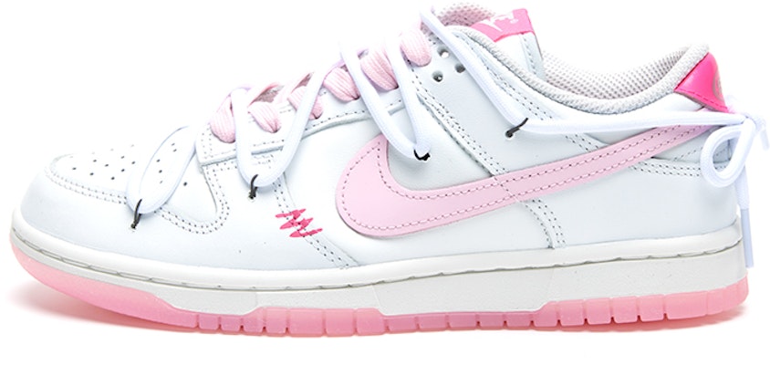 (W) 나이키 덩크 로우 '네온 엔젤 핑크-화이트' (커스텀) FN3451-161(Team15-霓虹天使) Buy (W) 나이키 덩크 로우 '네온 엔젤 핑크-화이트' (커스텀) FN3451-161(Team15-霓虹天使)