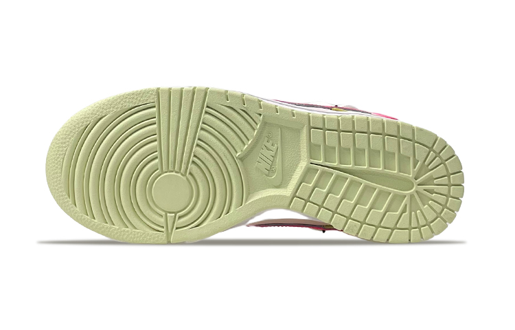 Purchase 【客製化球鞋】Nike Dunk Low 霓虹青檸 低筒 板鞋 女款 綠粉