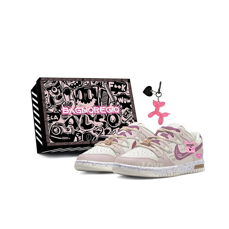 Buy (W) [客製化鞋款] Nike Dunk Low「霓虹情書」 DD1503-121(Team48-霓虹情书)