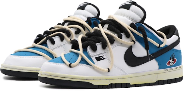 (W) 【定制鞋款】耐克Dunk Low‘霓虹熊猫’ CW1590-100(Team57-女款霓虹) Lookbook (W) 【定制鞋款】耐克Dunk Low‘霓虹熊猫’ CW1590-100(Team57-女款霓虹)