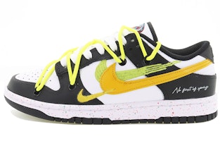 【客製球鞋】 Nike Dunk Low 新中式 迎春三勾 活力三勾 防滑耐磨 低筒 板鞋 女款 黑白 Buy 【客製球鞋】 Nike Dunk Low 新中式 迎春三勾 活力三勾 防滑耐磨 低筒 板鞋 女款 黑白