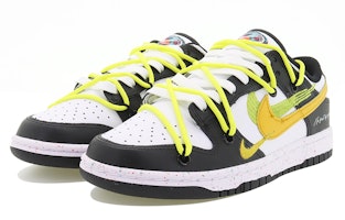 【客製球鞋】 Nike Dunk Low 新中式 迎春三勾 活力三勾 防滑耐磨 低筒 板鞋 女款 黑白 Lookbook 【客製球鞋】 Nike Dunk Low 新中式 迎春三勾 活力三勾 防滑耐磨 低筒 板鞋 女款 黑白