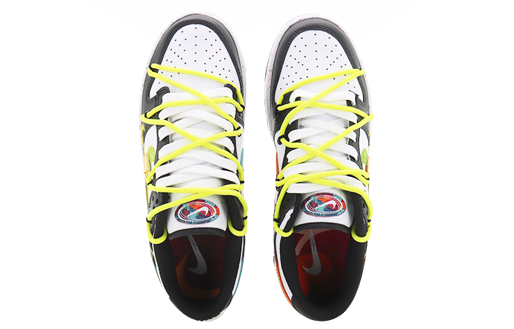 Shop (W) 나이키 덩크 로우 '설날 - 흑백' (커스텀) FD4623-131(Team10-迎春三钩)