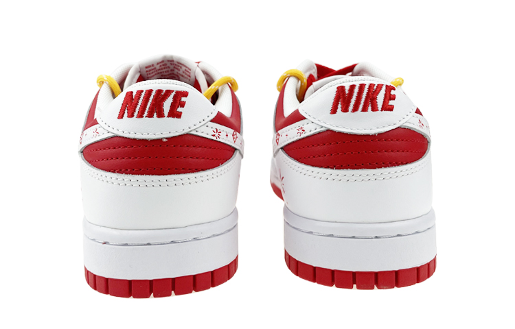 Purchase (W) 나이키 덩크 로우 '새해 레드 페이퍼컷' (커스텀) CW1590-600(Team叁-女款新年烟花解构)