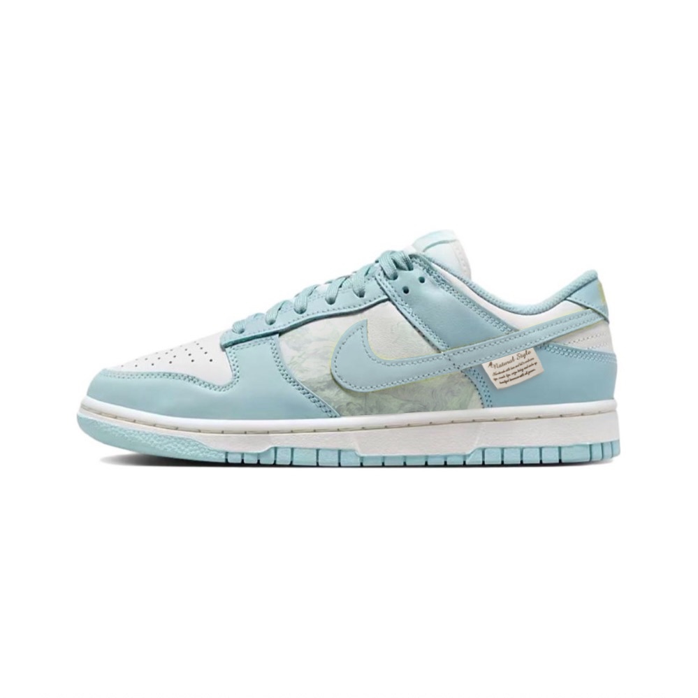 Buy 【定製球鞋】 Nike Dunk Low Ocean Bliss 海底麥田 街頭經典百搭 簡約清新潮流 低筒 板鞋 女款 白藍
