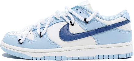 【定制球鞋】 Nike Dunk Low "海洋之悦" 北海道 经典百搭 低帮 板鞋 女款 白蓝 Buy 【定制球鞋】 Nike Dunk Low "海洋之悦" 北海道 经典百搭 低帮 板鞋 女款 白蓝