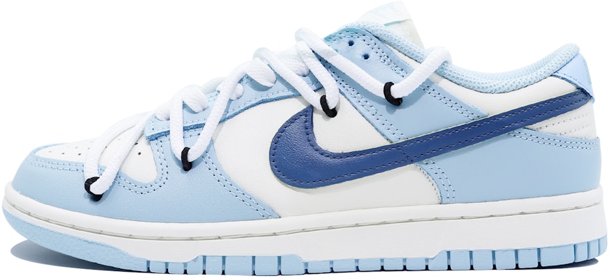 【定制球鞋】 Nike Dunk Low "海洋之悦" 北海道 经典百搭 低帮 板鞋 女款 白蓝 Buy 【定制球鞋】 Nike Dunk Low "海洋之悦" 北海道 经典百搭 低帮 板鞋 女款 白蓝