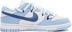 Order 【定制球鞋】 Nike Dunk Low "海洋之悦" 北海道 经典百搭 低帮 板鞋 女款 白蓝