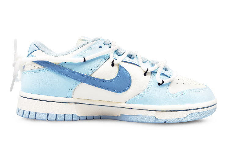 Order 【定制球鞋】 Nike Dunk Low "OceanBliss" 海鹽椰冰 清爽 解構 潮流百搭 低幫 板鞋 女款 白藍