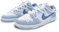 Lookbook 【訂製球鞋】 Nike Dunk Low "Ocean Bliss" 煙雨幻境 清新學院風 低筒 板鞋 女款 淺藍色
