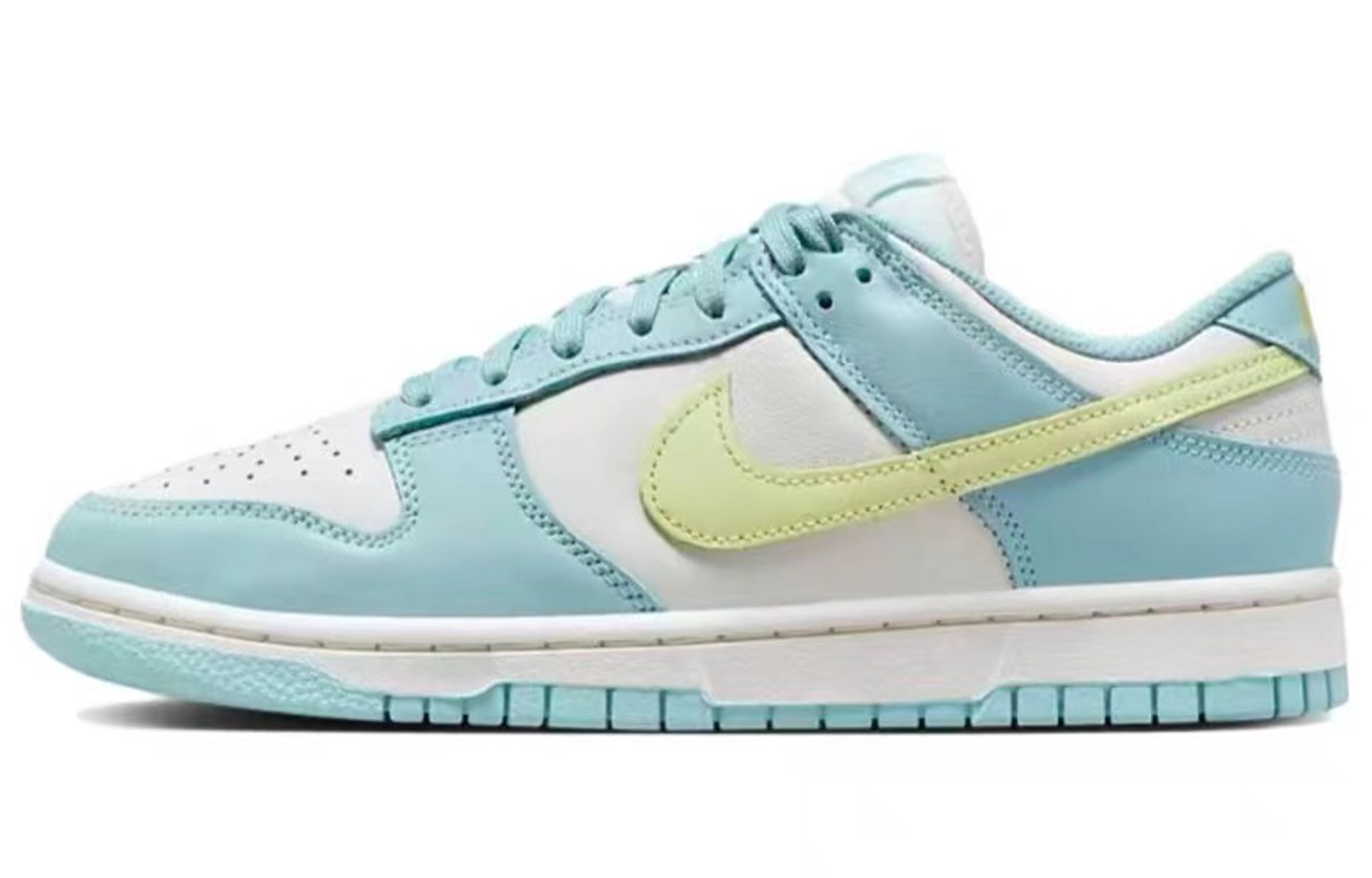 Sizing (W) [Sepatu Custom] Nike Dunk Low 'Ocean Bliss Graffiti' DD1503-123(TeamE-女款海风白蓝)