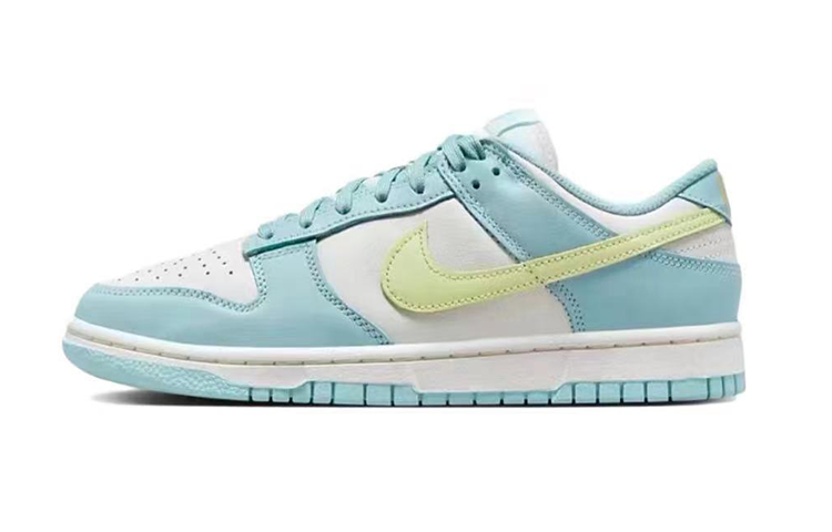 Sizing 【定制球鞋】 Nike Dunk Low "OceanBliss" 海鹽椰冰 清爽 解構 潮流百搭 低幫 板鞋 女款 白藍