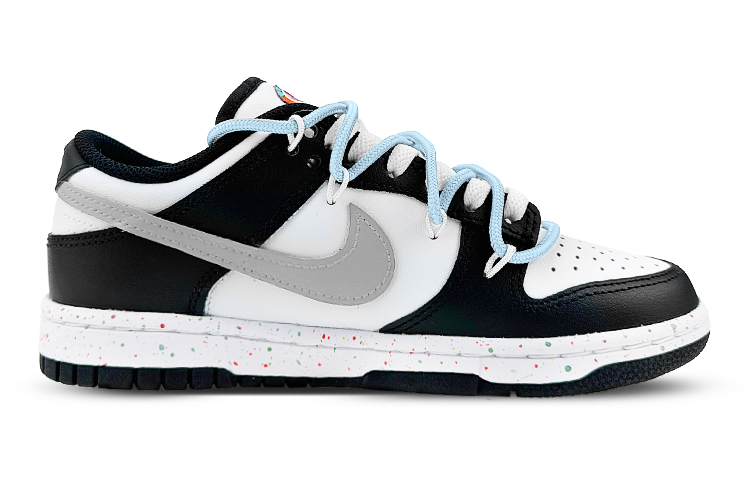 Order (W) 나이키 덩크 로우 '오션 블루 멀티 스우시' (커스텀) FD4623-131(Team叁-女款三钩黑蓝)