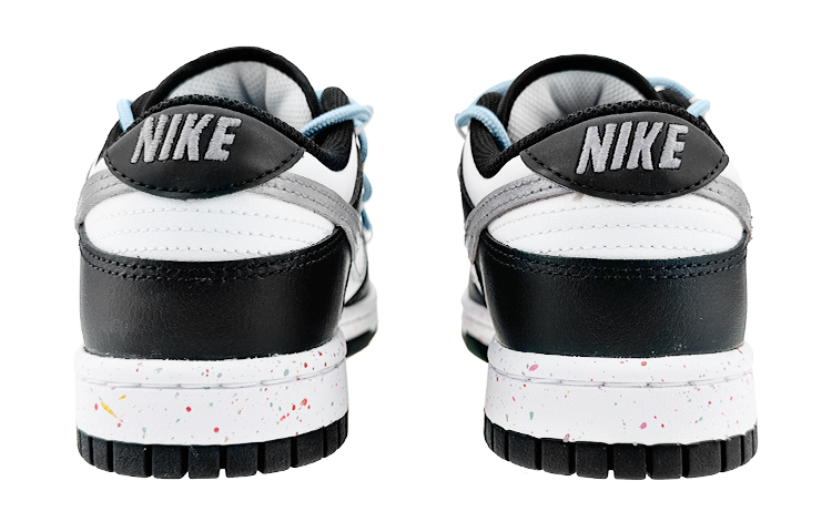 Purchase (W) 나이키 덩크 로우 '오션 블루 멀티 스우시' (커스텀) FD4623-131(Team叁-女款三钩黑蓝)