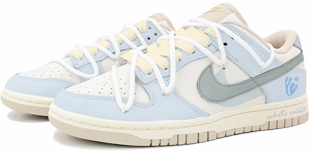 【訂製球鞋】Nike Dunk Low 海洋氣泡水 清新 簡約 高街 低筒 滑板鞋 女款 藍白 Lookbook 【訂製球鞋】Nike Dunk Low 海洋氣泡水 清新 簡約 高街 低筒 滑板鞋 女款 藍白