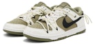 Shop 【定製球鞋】Nike Dunk Low 蒸氣木偶 野外之息 明信片 復古 小眾 低筒 板鞋 女款 橄欖綠