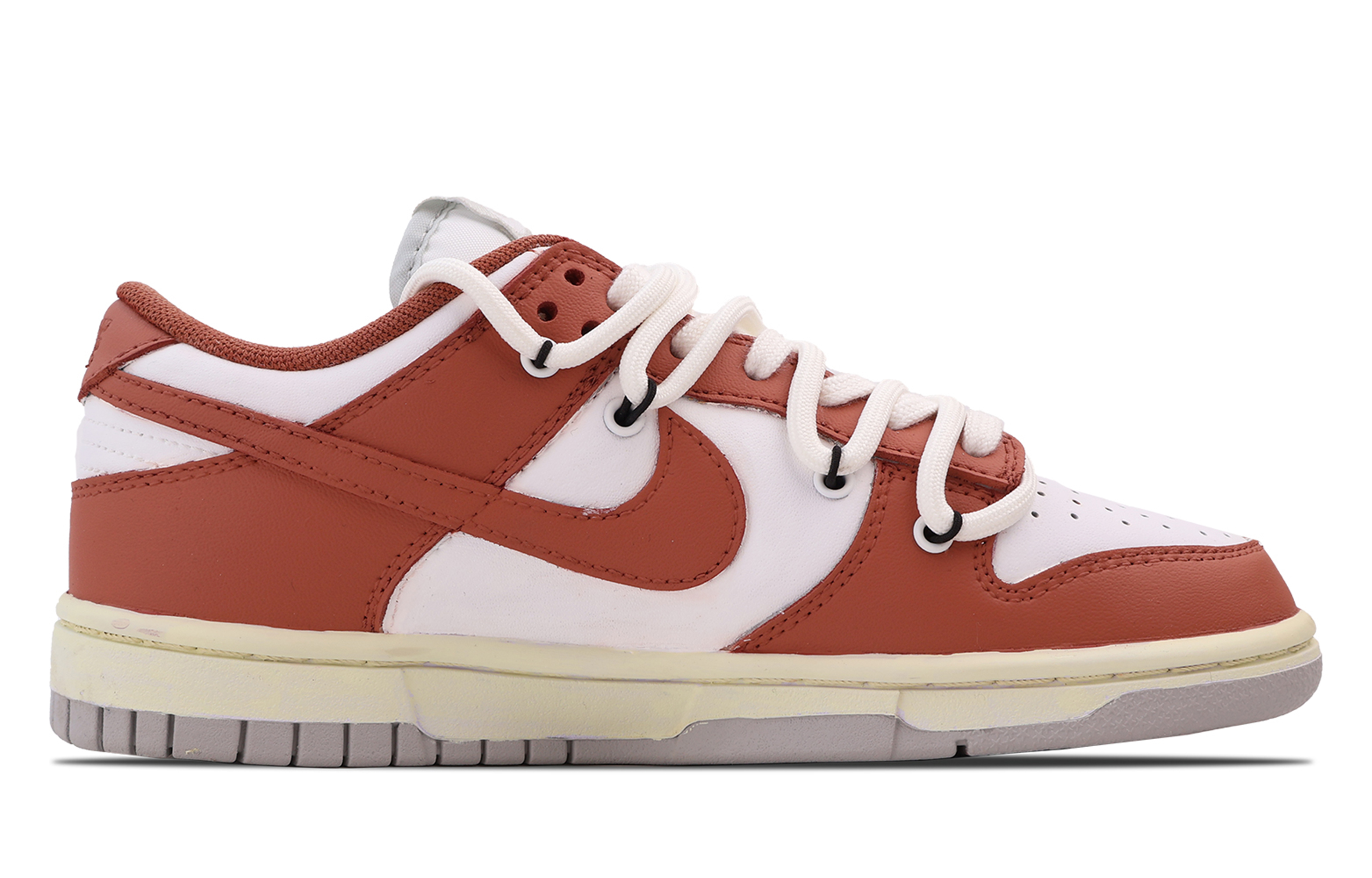 Order (W) [Kasut Custom] Nike Dunk Rendah 'Oren' DH9765-102(Team53-女款十三月)