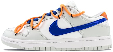 【訂製球鞋】Nike Dunk Low 滑板文化 夏蟬 解構鞋帶 鴛鴦系列 低筒 板鞋 女款 橙藍 Buy 【訂製球鞋】Nike Dunk Low 滑板文化 夏蟬 解構鞋帶 鴛鴦系列 低筒 板鞋 女款 橙藍
