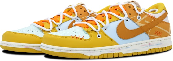 (W) 나이키 덩크 로우 '오렌지 도파민' (커스텀) DD1503-002(Team78-女款橙光) Lookbook (W) 나이키 덩크 로우 '오렌지 도파민' (커스텀) DD1503-002(Team78-女款橙光)