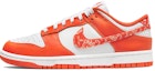 Sizing (W) 나이키 덩크 로우 '오렌지 페이즐리' (커스텀) DH4401-103(Team10-大吉大利)