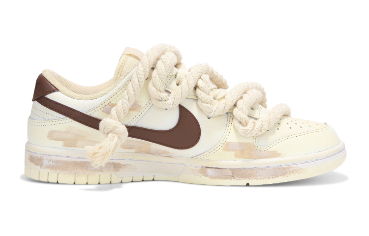 Order (W) [Zapatillas Personalizadas] Nike Dunk Low 'Graffiti Desierto Oxidado' DD1503-121(Team24-女款棕勾涂鸦)