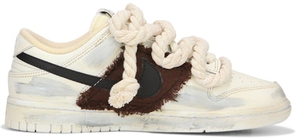 (W) 나이키 덩크 로우 '산화된 사막 모래' (커스텀) DD1503-121(Team24-女款做旧棕色贴布) Order (W) 나이키 덩크 로우 '산화된 사막 모래' (커스텀) DD1503-121(Team24-女款做旧棕色贴布)