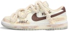 Buy (W) Zapatillas Nike Dunk Low 'Oxidized Paint Splatter Graffiti Tan' DH9765-102(Team24-女款棕勾涂鸦2)