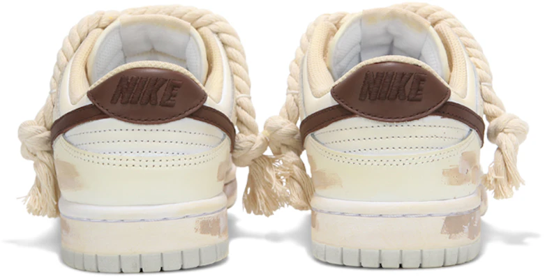 【客製球鞋】Nike Dunk Low 解構綁帶 濺墨 塗鴉 氧化老化 高街 低筒 單板鞋 女款 米棕 Shop 【客製球鞋】Nike Dunk Low 解構綁帶 濺墨 塗鴉 氧化老化 高街 低筒 單板鞋 女款 米棕