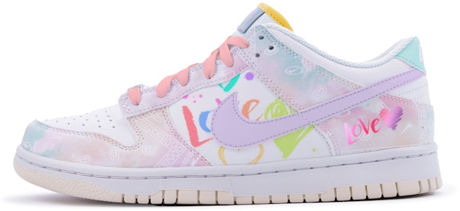 【定製球鞋】Nike Dunk Low Paisley Print 彩虹糖 腰果花 夢幻 少女心 糖果配色 防滑 低筒 板鞋 女款 粉綠 Buy 【定製球鞋】Nike Dunk Low Paisley Print 彩虹糖 腰果花 夢幻 少女心 糖果配色 防滑 低筒 板鞋 女款 粉綠