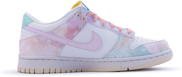 【定製球鞋】Nike Dunk Low Paisley Print 彩虹糖 腰果花 夢幻 少女心 糖果配色 防滑 低筒 板鞋 女款 粉綠 Order 【定製球鞋】Nike Dunk Low Paisley Print 彩虹糖 腰果花 夢幻 少女心 糖果配色 防滑 低筒 板鞋 女款 粉綠