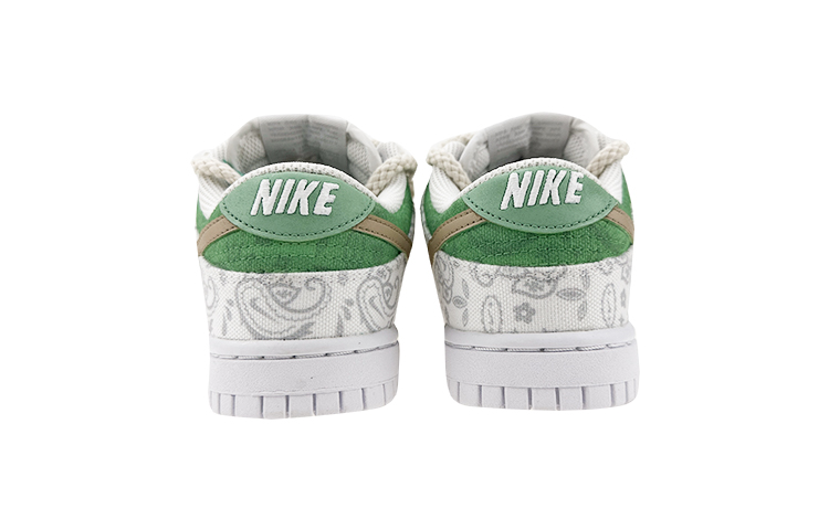 Purchase (W) [Kasut Tersuai] Nike Dunk Low 'Paisley Deconstructed Putih-Hijau' DJ9955-100(Team叁-女款白绿腰果S-BOX)