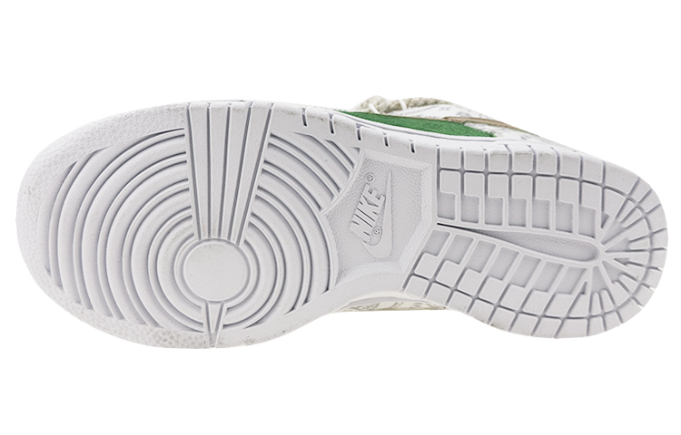 Details for (W) [Kasut Tersuai] Nike Dunk Low 'Paisley Deconstructed Putih-Hijau' DJ9955-100(Team叁-女款白绿腰果S-BOX)