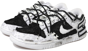 (W) Nike Dunk Low "Paisley Patchwork" Blanco/Negro (Personalizadas) DJ9955-100(Team拾玖-双x腰果S-BOX) Lookbook (W) Nike Dunk Low "Paisley Patchwork" Blanco/Negro (Personalizadas) DJ9955-100(Team拾玖-双x腰果S-BOX)