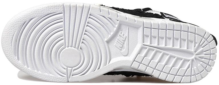 【定制球鞋】Nike Dunk Low OKHR 解構風 貼布 復古 做舊Vibe 腰果花 拉鍊 雙x 低幫 板鞋 女款 黑白 Details for 【定制球鞋】Nike Dunk Low OKHR 解構風 貼布 復古 做舊Vibe 腰果花 拉鍊 雙x 低幫 板鞋 女款 黑白