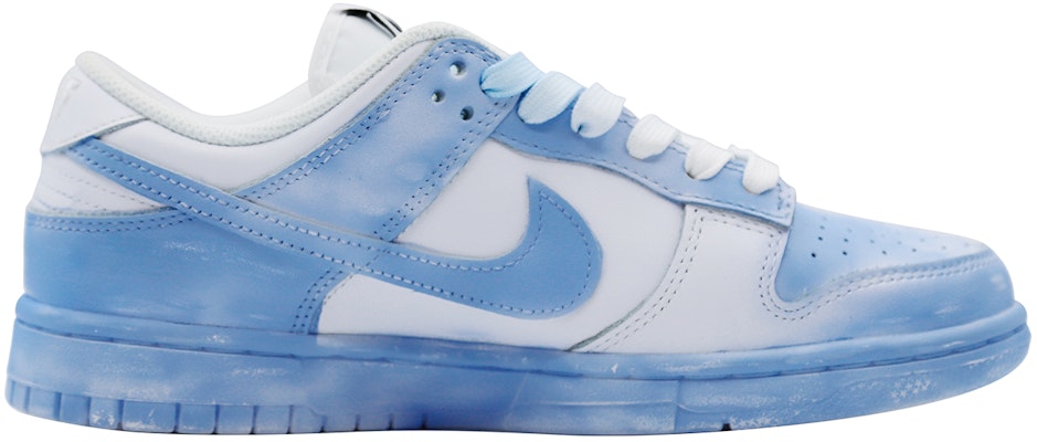 【定制球鞋】 Nike Dunk Low 潘帕斯藍 星辰大海 刮刮樂街頭潮流 低幫 板鞋 女款 白色 Order 【定制球鞋】 Nike Dunk Low 潘帕斯藍 星辰大海 刮刮樂街頭潮流 低幫 板鞋 女款 白色