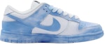 Order 【定制球鞋】 Nike Dunk Low 潘帕斯藍 星辰大海 刮刮樂街頭潮流 低幫 板鞋 女款 白色