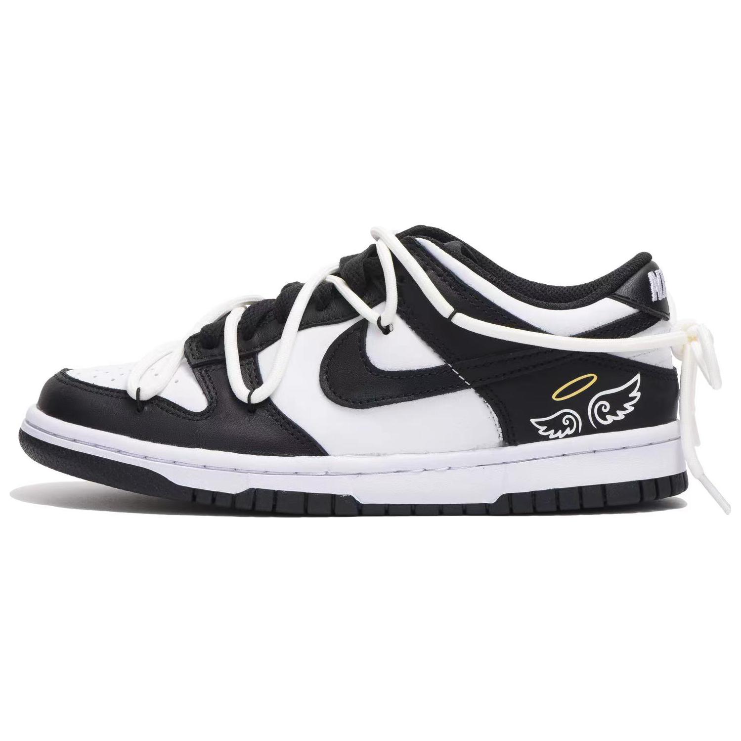 Buy (W) [Zapatillas Personalizadas] Nike Dunk Low 'Panda' DD1503-101(Team32-女款恶魔天使QD)