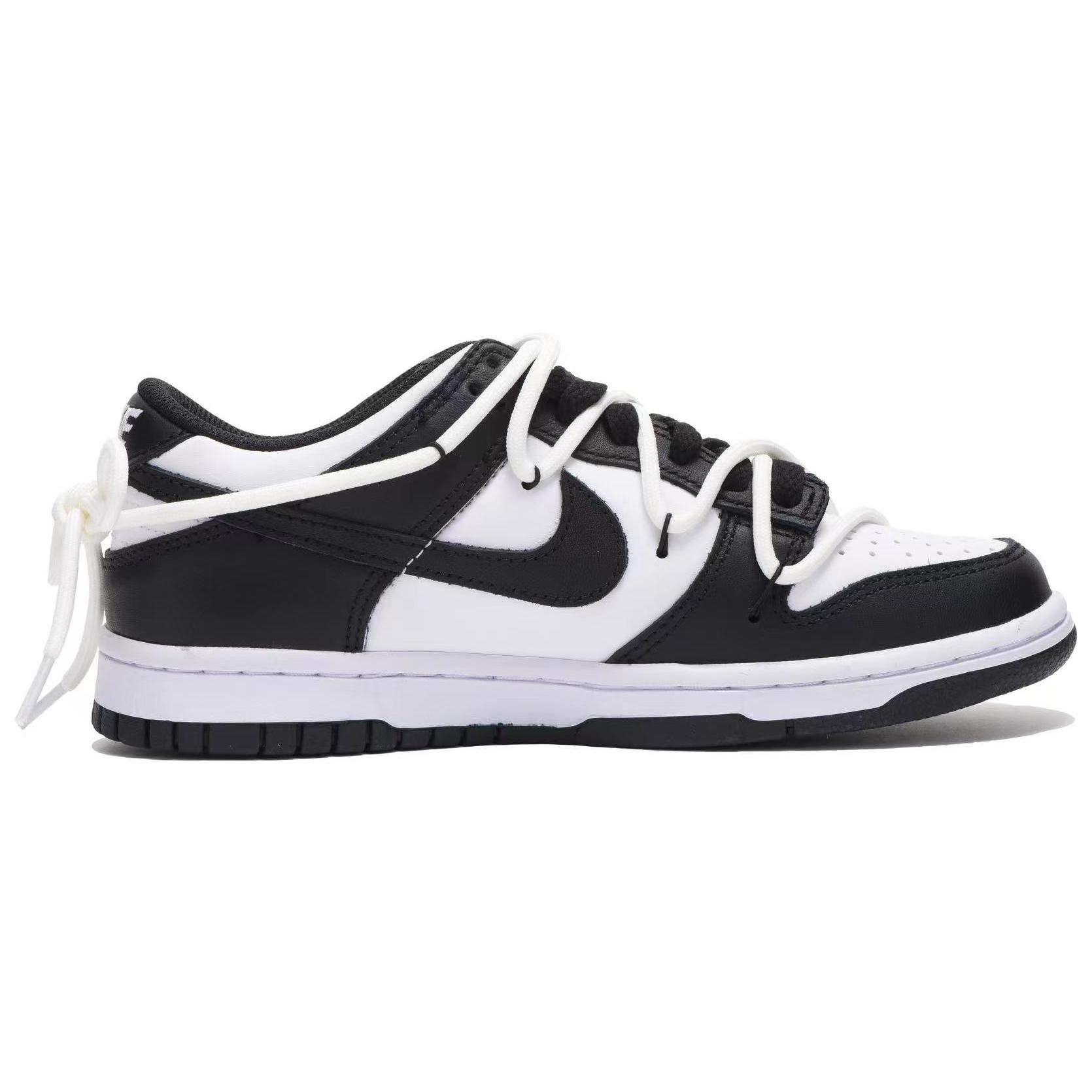 Order (W) [Zapatillas Personalizadas] Nike Dunk Low 'Panda' DD1503-101(Team32-女款恶魔天使QD)