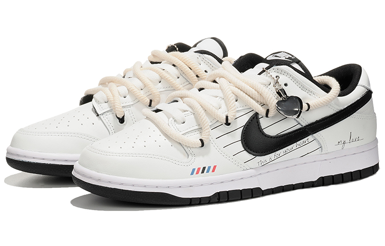 Shop (W) [Kasut Tersuai] Nike Dunk Low 'Panda' DD1503-101(Team62-告白信女款)