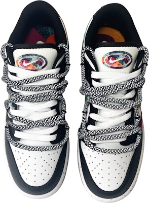 (W) カスタムシューズ (女性用) ナイキ ダンク ロー "パンダ バンブー - マルチカラー スウッシュ" FD4623-131(TeamD-女款熊猫抱竹QD) Shop (W) カスタムシューズ (女性用) ナイキ ダンク ロー "パンダ バンブー - マルチカラー スウッシュ" FD4623-131(TeamD-女款熊猫抱竹QD)