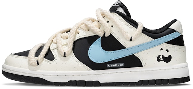 (W) 【カスタムシューズ】(女性用) ナイキ ダンク ロー 'パンダ ブルーベリー' CW1590-100(Team62-小熊猫蓝莓女款) Lookbook (W) 【カスタムシューズ】(女性用) ナイキ ダンク ロー 'パンダ ブルーベリー' CW1590-100(Team62-小熊猫蓝莓女款)
