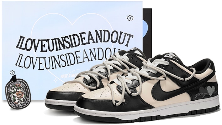 (W) 【カスタムシューズ】(女性用) ナイキ ダンク ロー 'パンダクラシック' DD1503-101(Team62-呼吸女款) Buy (W) 【カスタムシューズ】(女性用) ナイキ ダンク ロー 'パンダクラシック' DD1503-101(Team62-呼吸女款)